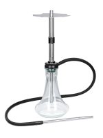 Embery Equal Hookah - Silver Black