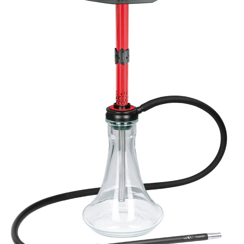 Embery Equal Hookah - Red Black