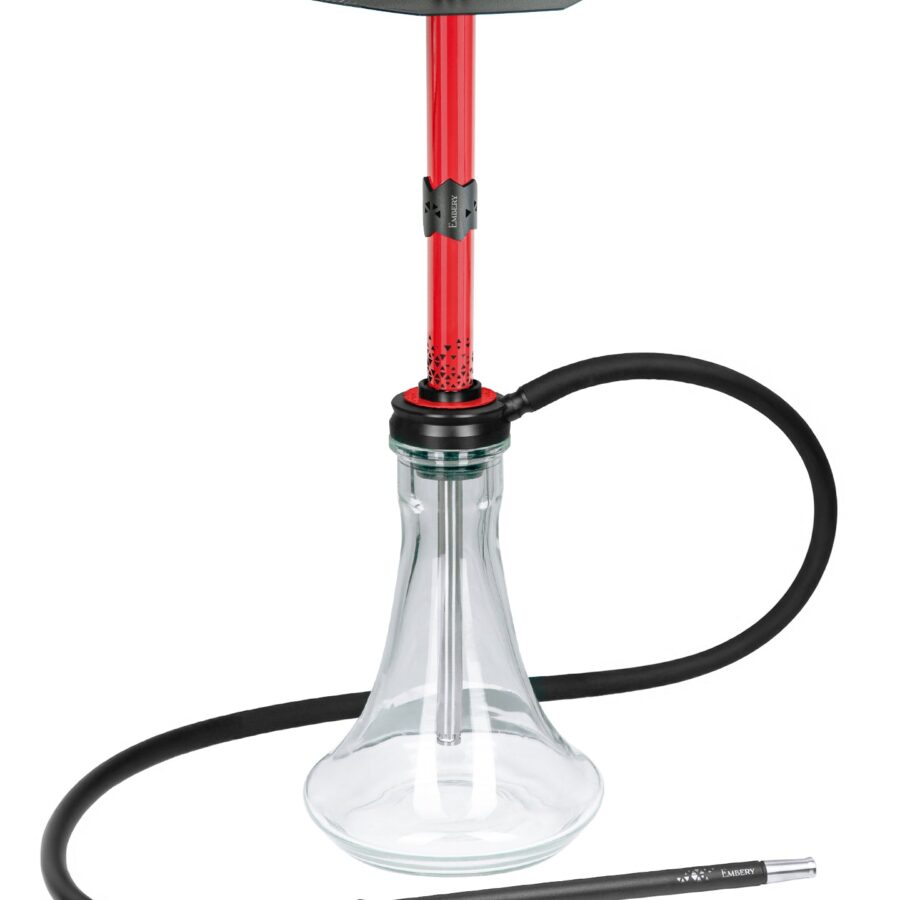 Embery Equal Hookah - Red Black