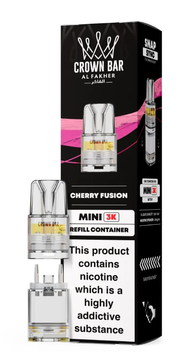 Al Fakher Mini 3k Refill Pods 20mg Flavour - Cherry Fusion
