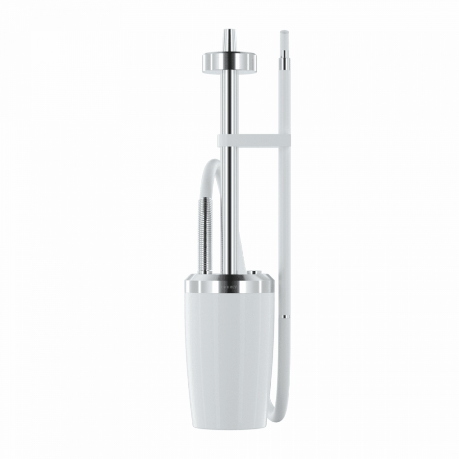 Hooky Steel Shisha - White