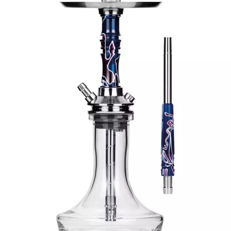 Moze Breeze Pro Candy Line Hookah - Blue/Purple
