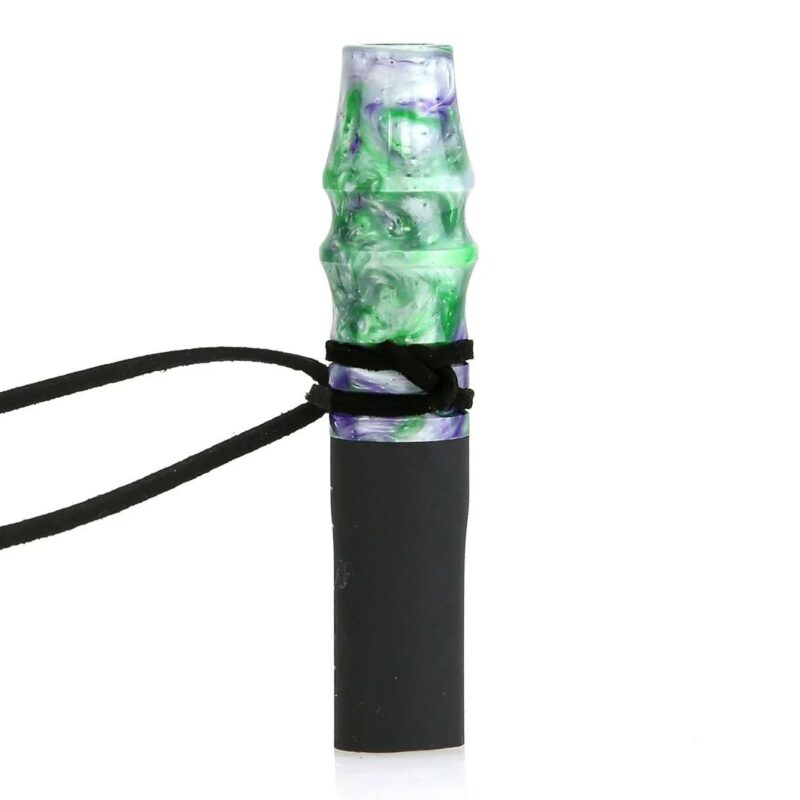 Moze Mouth Tip - Silver Green Purple