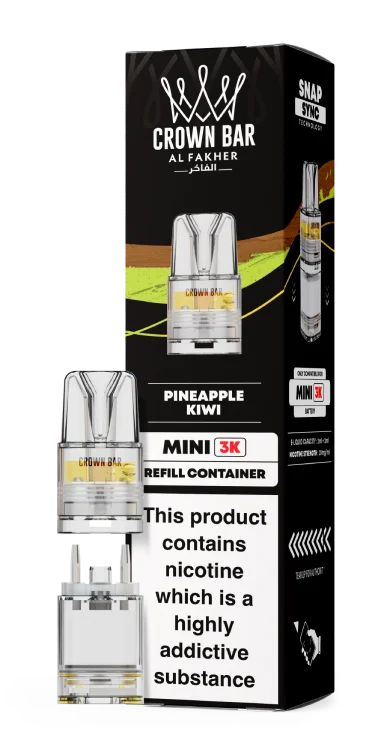 Al Fakher Mini 3k Refill Pods 20mg Flavour - Pineapple Kiwi