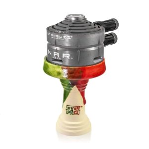 OverDozz Premium Phunnel Bowl G1 (Starbuzz Nar Compatible) - Purple over White