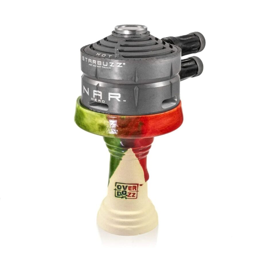 OverDozz Premium Phunnel Bowl G1 (Starbuzz Nar Compatible) - Purple over White