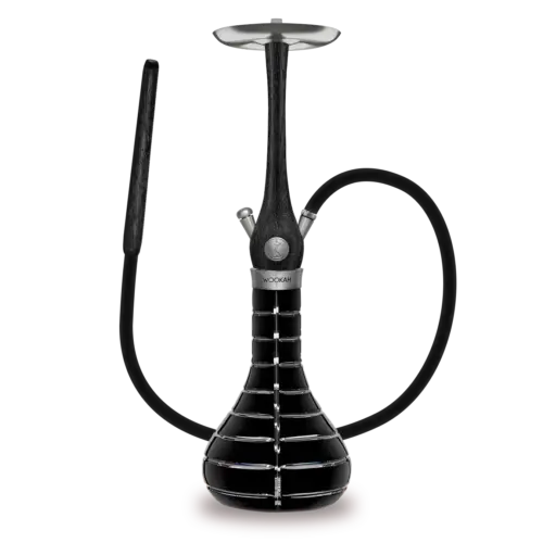 Wookah Nox Mastercut Striped Black Hookah