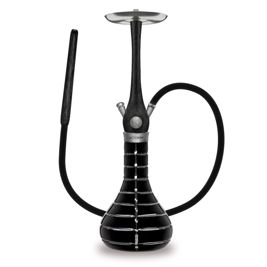 Wookah Nox Mastercut Striped Black Hookah