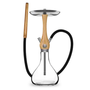 Wookah Mini Oak Smooth Hookah
