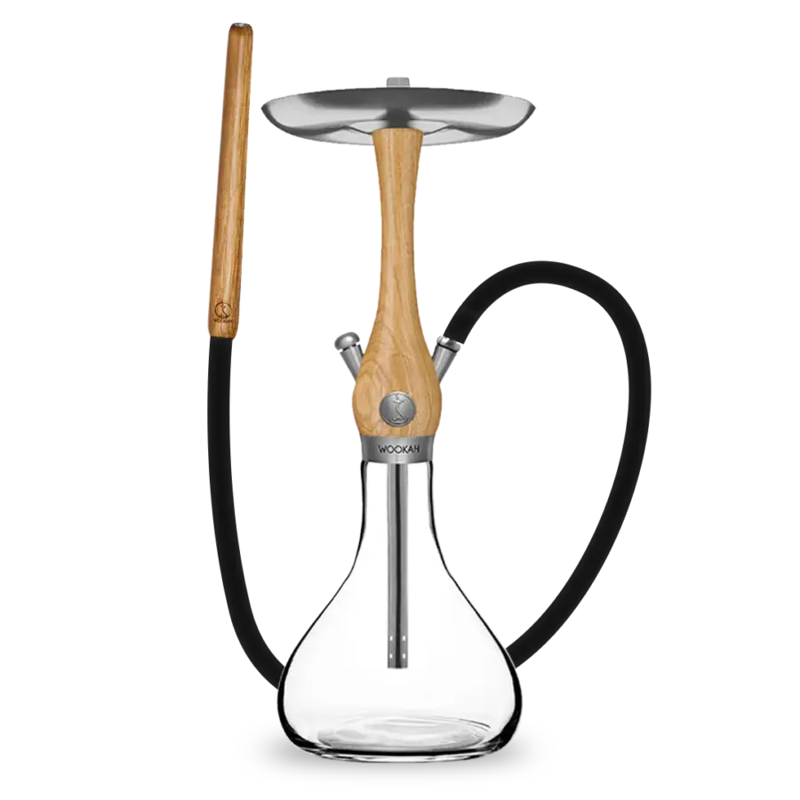 Wookah Mini Oak Smooth Hookah