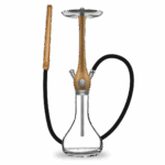 Wookah Oak Smooth Clear Hookah