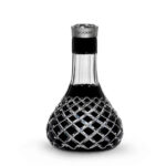 Wookah Vase Mastercut Check Black