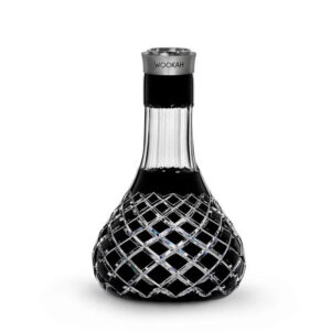 Wookah Vase Mastercut Check Black