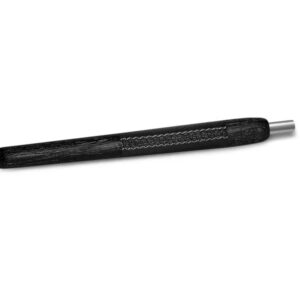 Wookah Wooden Leather Mouthpiece - Nox Black