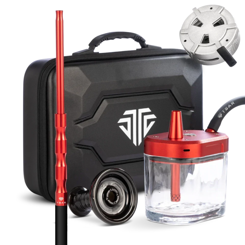 Tsar GoFast Hookah - Red