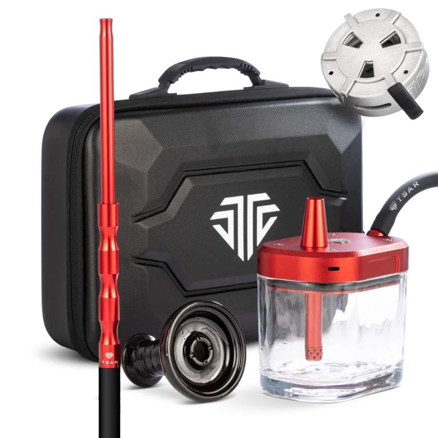 Tsar GoFast Hookah - Red