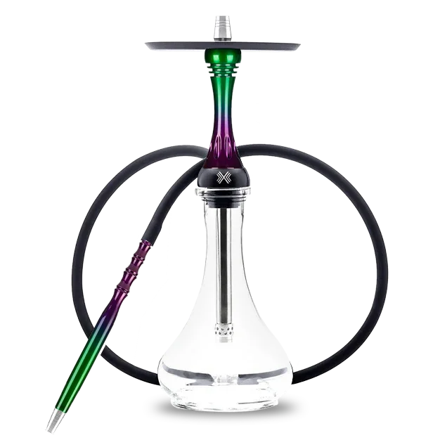 Alpha Hookah X Set Forest Candy green purple shisha