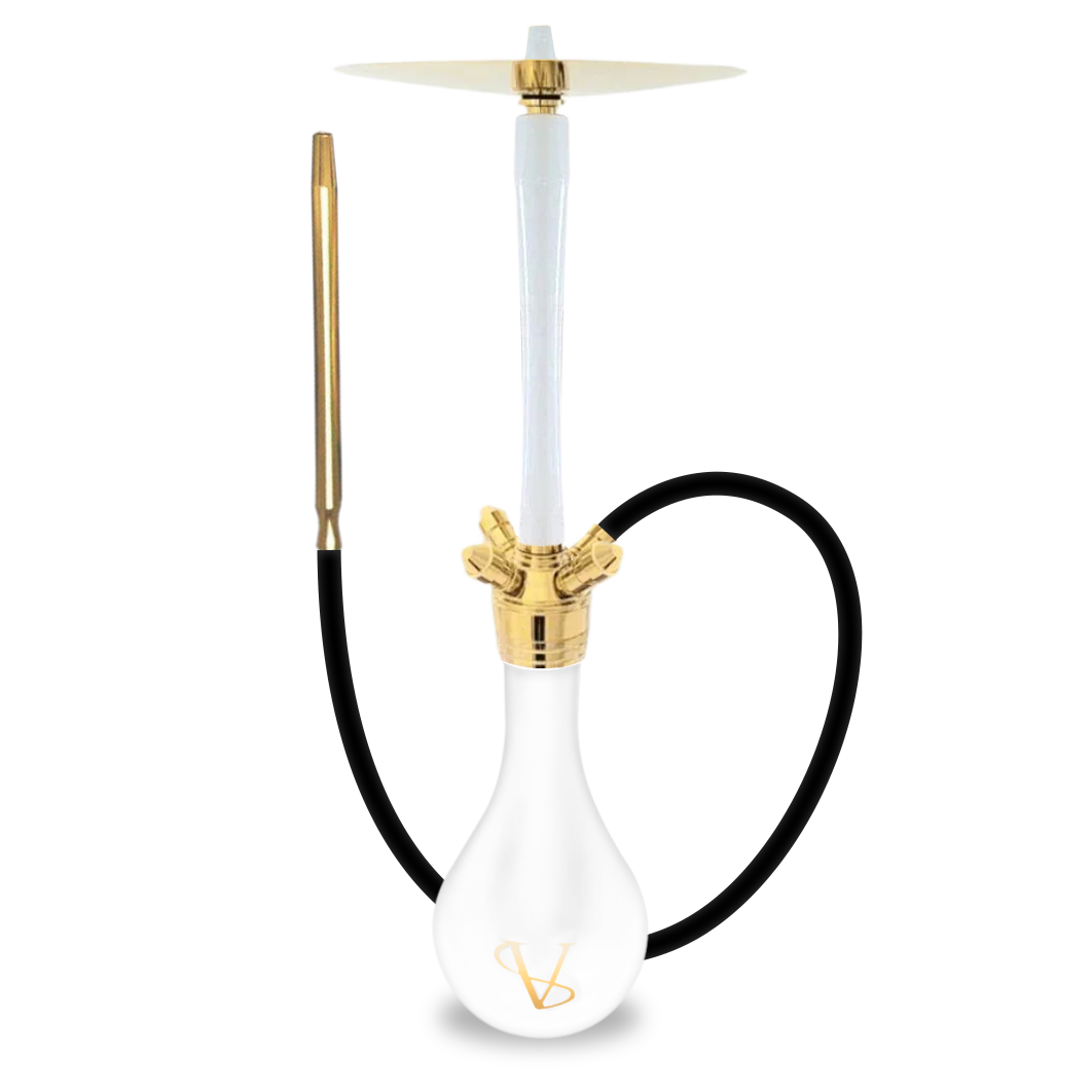 Savacco SV-RX Hookah - Alpine White 1 Savacco SV-RX Hookah Alpine White