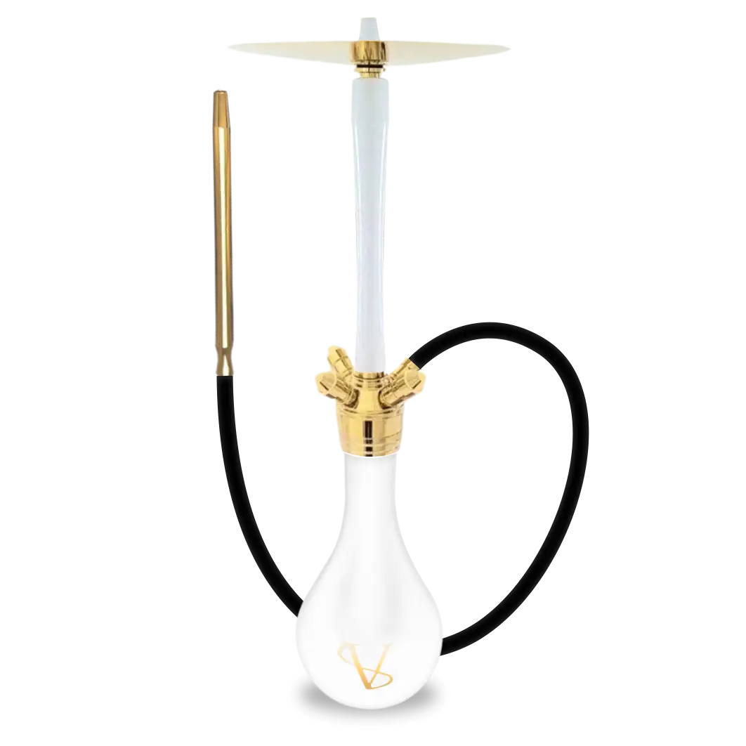 Savacco SV-RX Hookah - Alpine White 1 Savacco SV-RX Hookah Alpine White