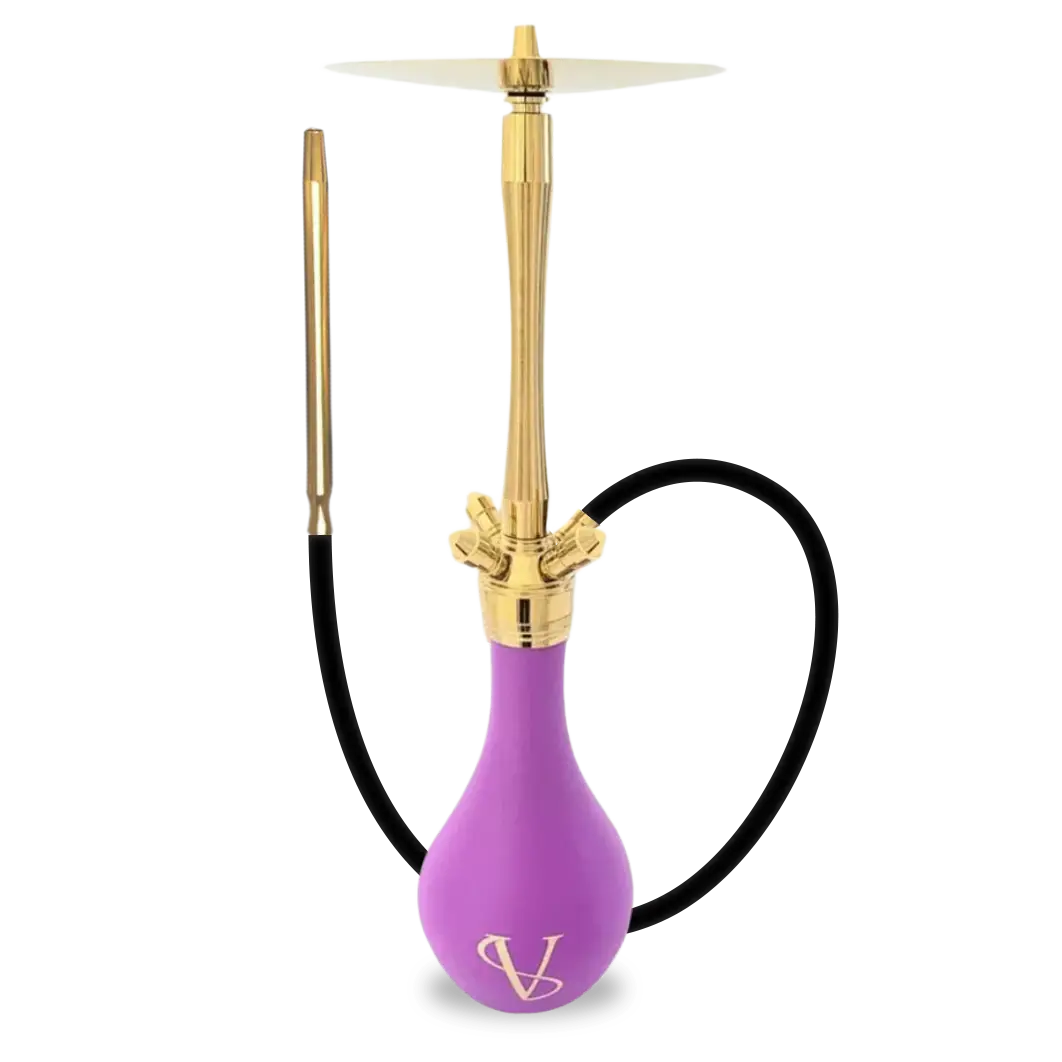 Savacco SV-RX Hookah - Purple Gold 1 Savacco SV-RX Hookah Purple Gold