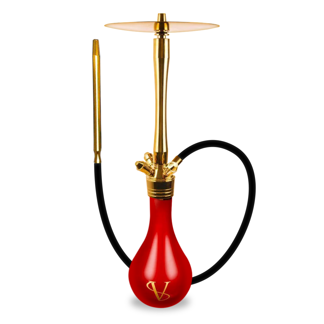 Savacco SV-RX Hookah - Gold Red 1 Savacco SV-RX Hookah Gold Red