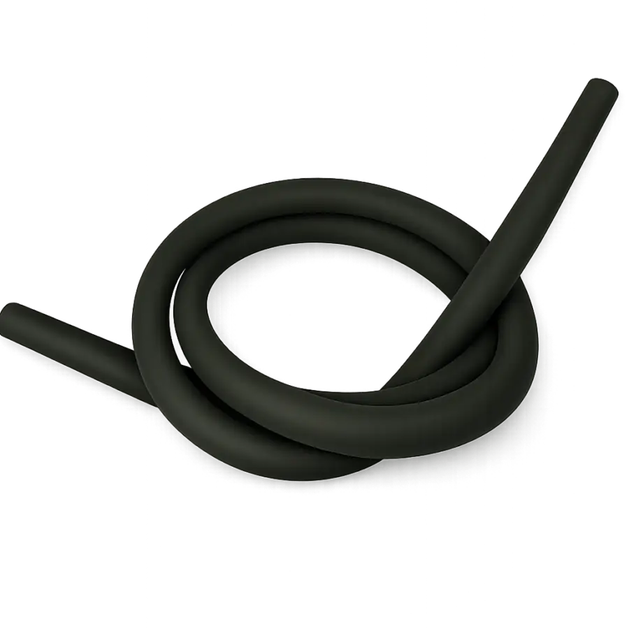 Soft Touch Silicone Shisha Hose Olive Green