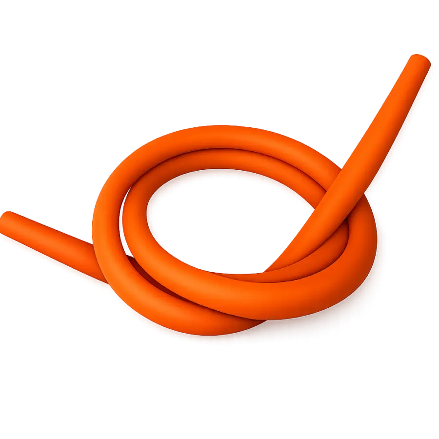 Soft Touch Silicone Shisha Hose Orange