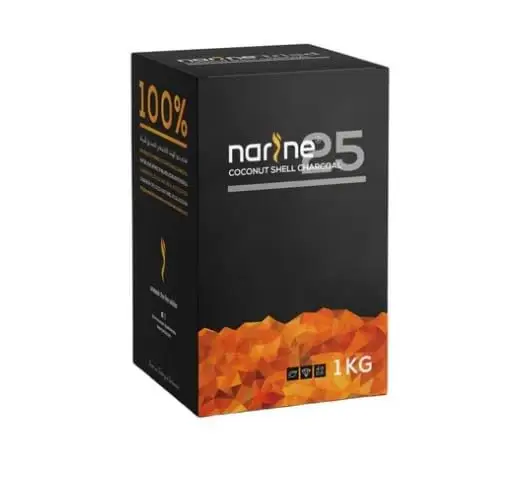 Narine 25mm Natural Coconut Charcoal 1kg