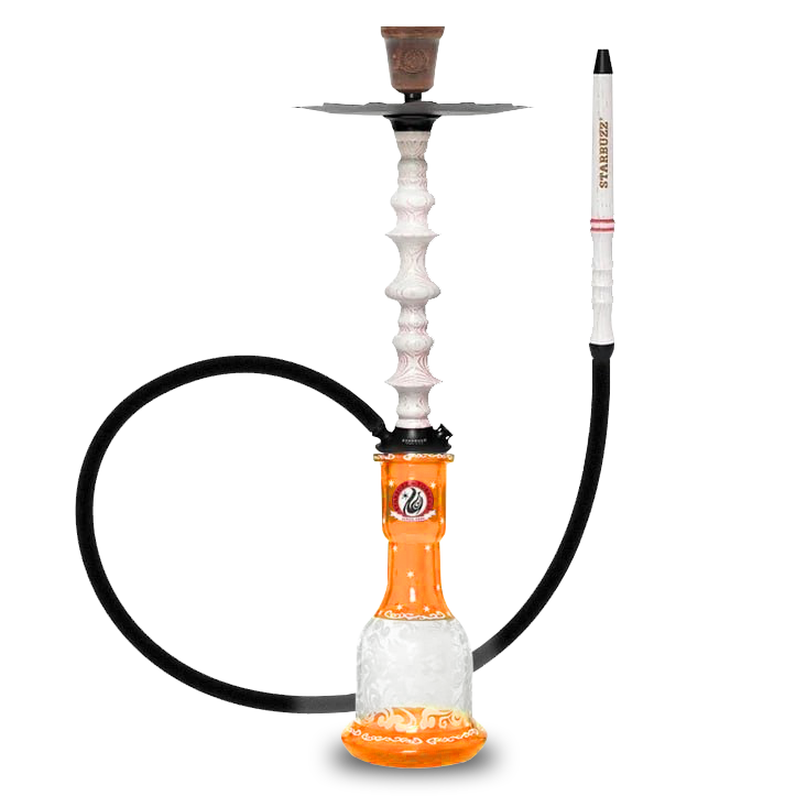 Starbuzz Wood Line Challenger - White with Orange Stripes