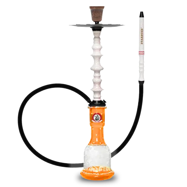 Starbuzz | sbwdchallengerwhitewithorange.png | Shisha and Vape