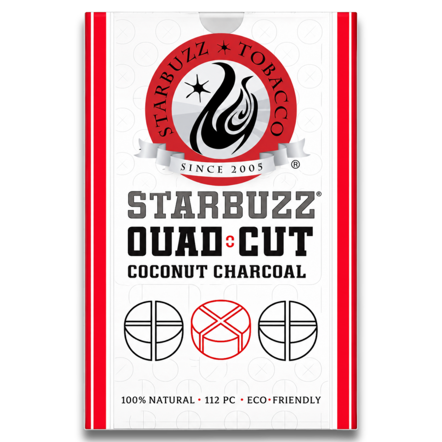 Starbuzz Quad Cut Coconut Charcoal