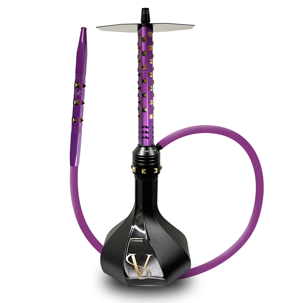 Savacco Vello Limited Edition Shisha - Imperial Amethyst 1 Savacco Vello Limited Edition Shisha - Imperial Amethyst